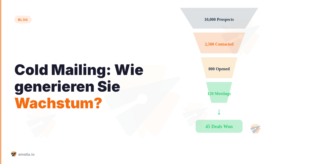 Cold Mailing: Wie generieren Sie Wachstum?