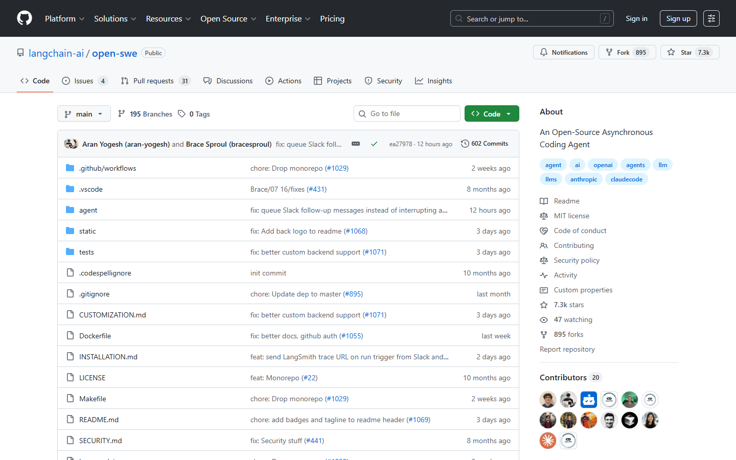 LangChain Open SWE - Open Source Coding Agent
