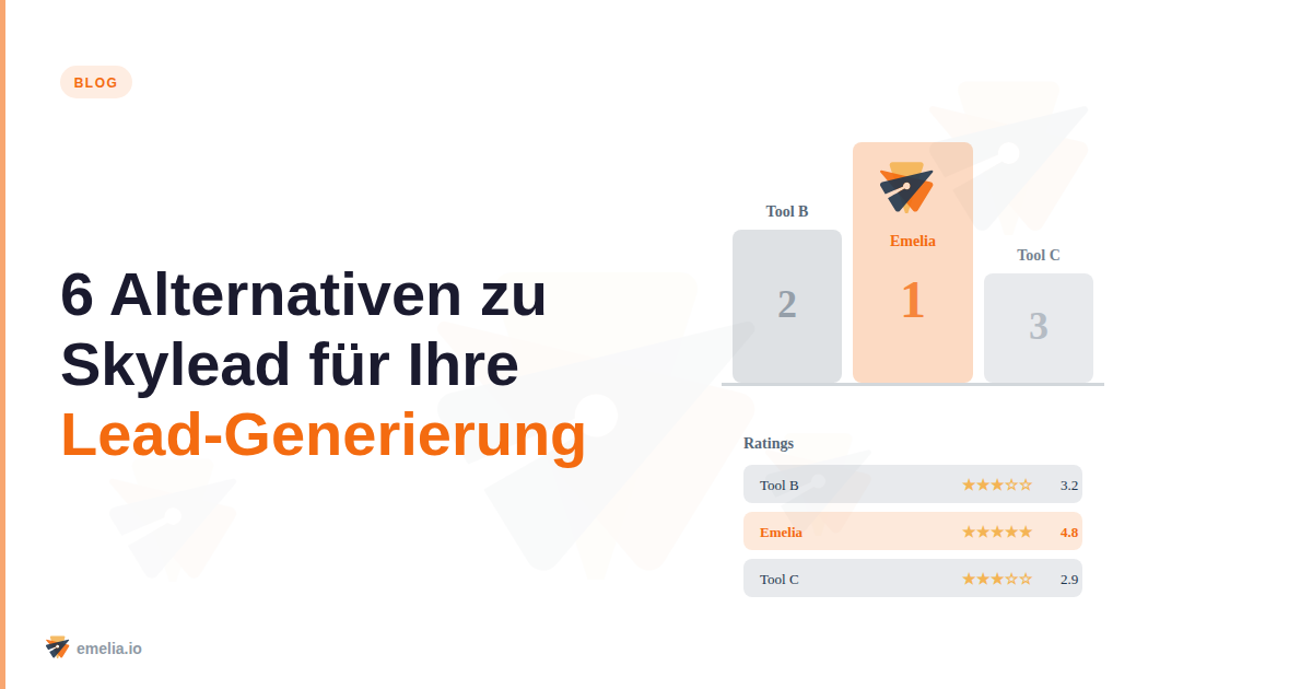 6 Alternativen zu Skylead, um Kosten zu sparen und Ihre Lead-Generierung zu verbessern