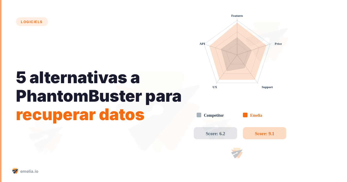 5 alternativas a PhantomBuster para recuperar datos