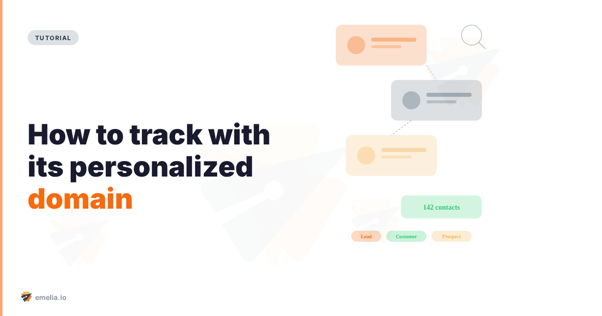 How to track with its personalized domain