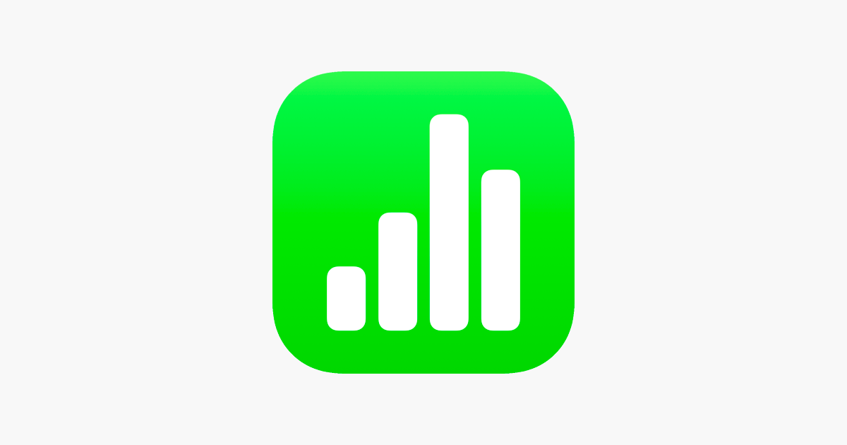 4 colones blanches sur fond vert 