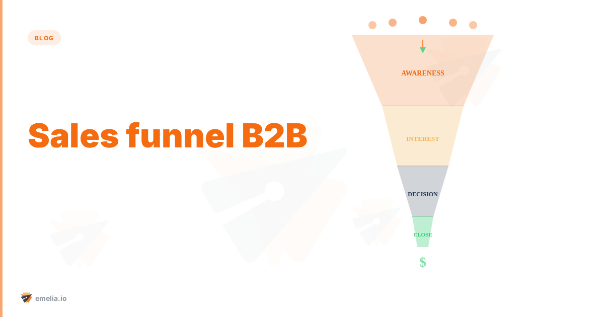 Sales funnel B2B: definición, etapas y tácticas outbound