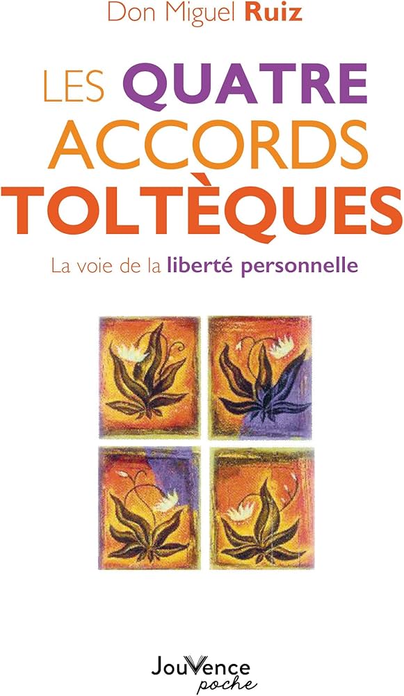 Couverture du livre blanche ou le titre est écris en jaune orange et violet et dessous 4 dessins de plante