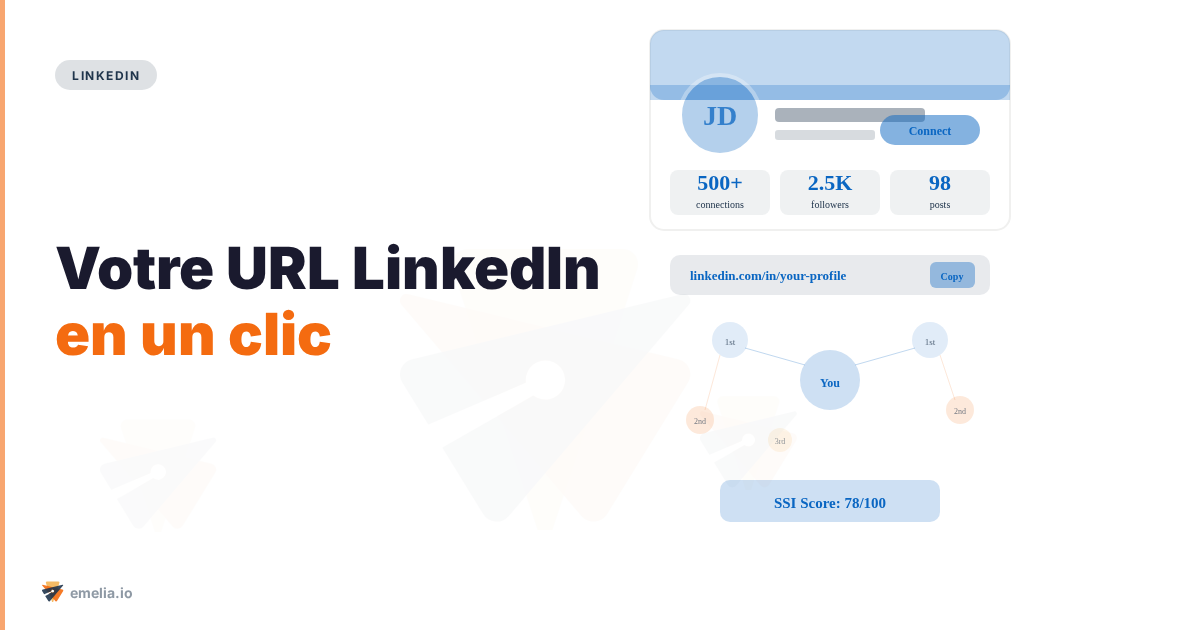 Votre URL LinkedIn en un clic : guide express pour le lien