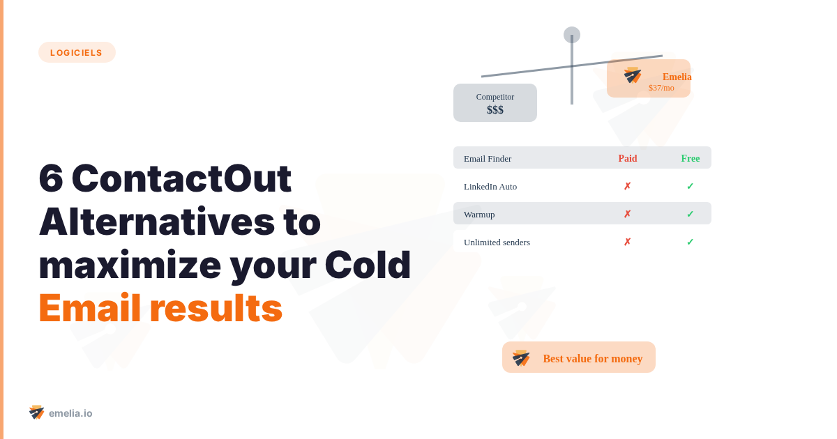 6 ContactOut Alternatives to maximize your Cold Email results