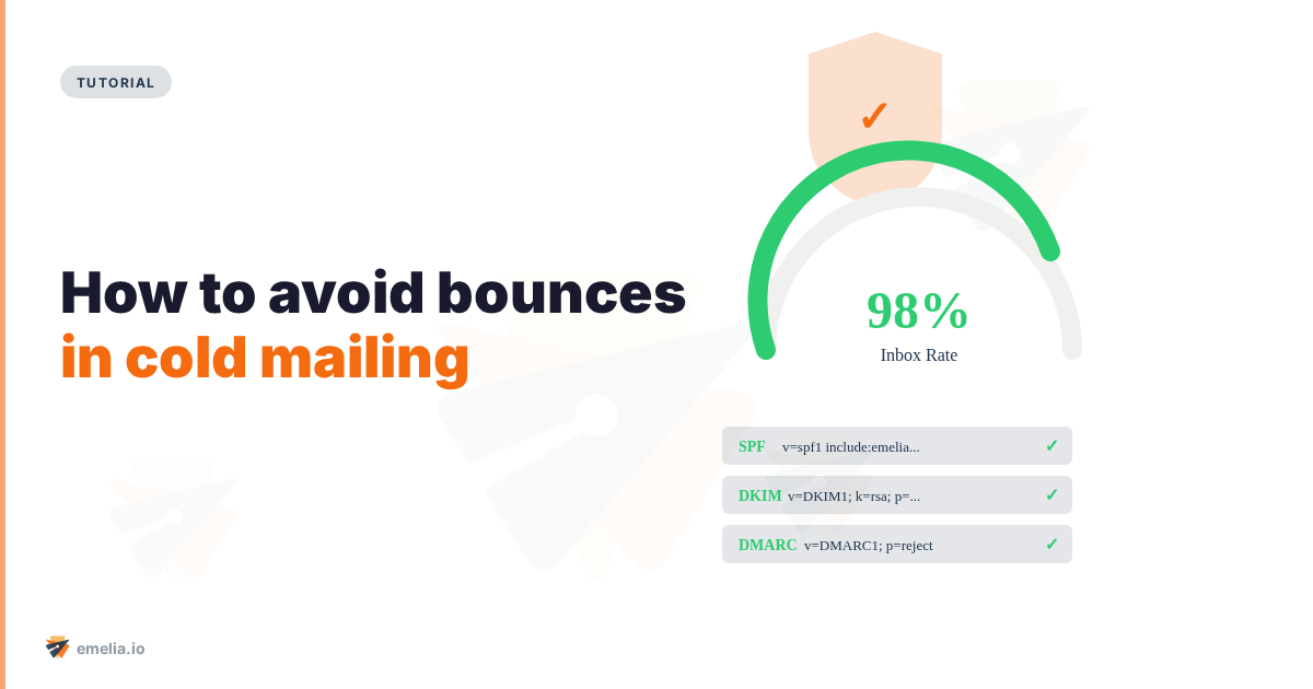 How to avoid bounces in cold mailing