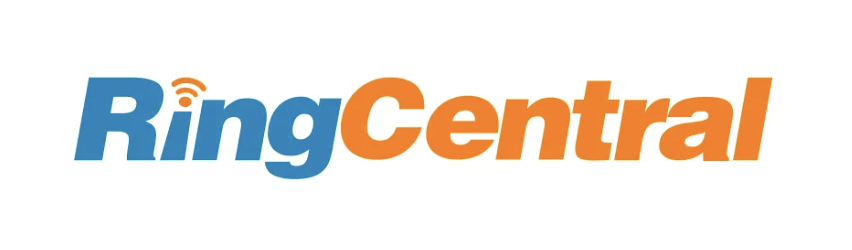 Ring written in blue and center in orange