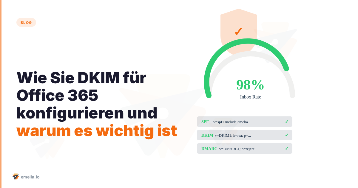 Wie Sie DKIM für Office 365 konfigurieren und warum es wichtig ist