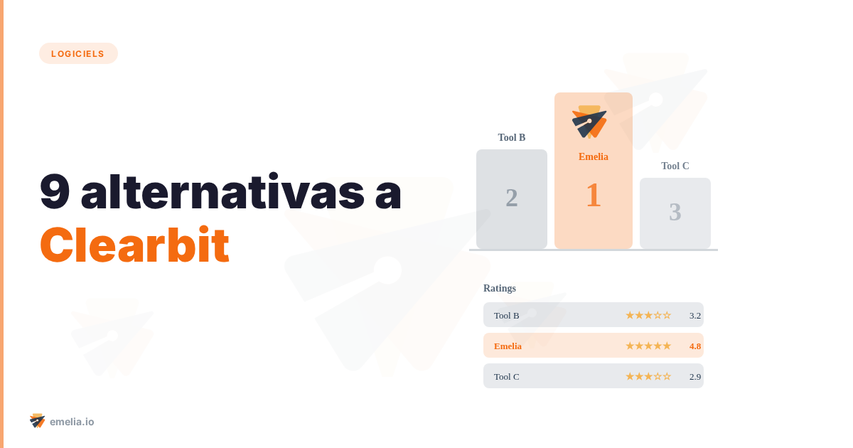 9 alternativas a Clearbit que transformarán tu prospección B2B (¡una de ellas imprescindible!)