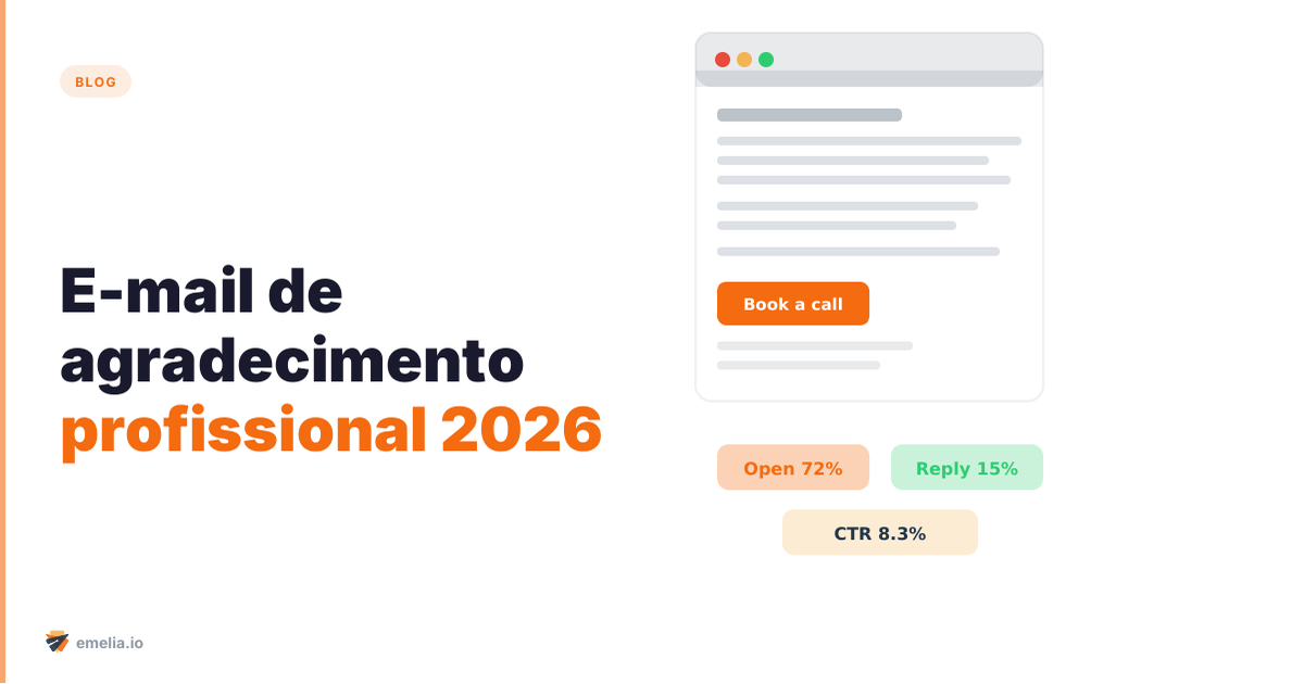 E-mail de agradecimento profissional: modelos prontos para copiar (2026)