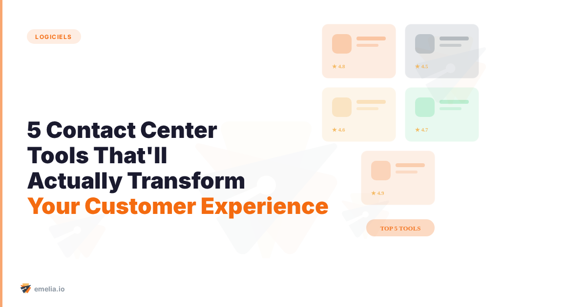 5 Contact Center Tools That'll Actually Transform Your Customer Experience (Not Just Empty Promises)