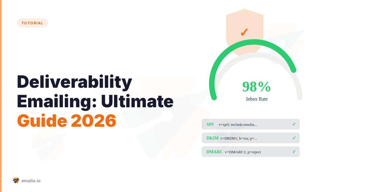 Deliverability Emailing: Ultimate Guide 2026