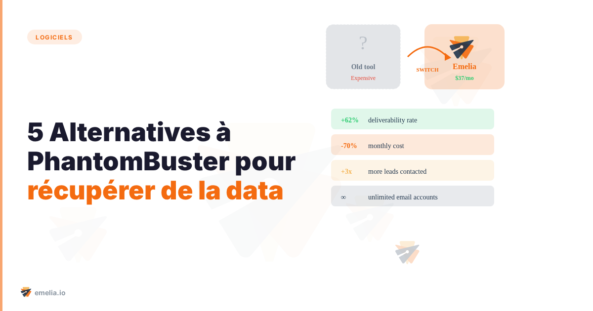 5 Alternatives à PhantomBuster pour récupérer de la data