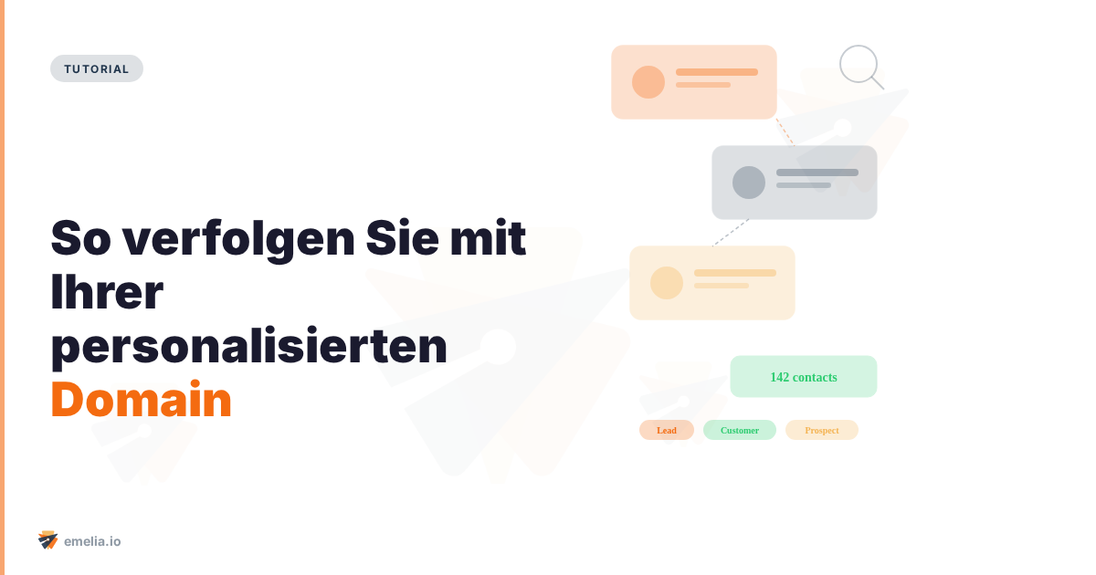 So verfolgen Sie mit Ihrer personalisierten Domain
