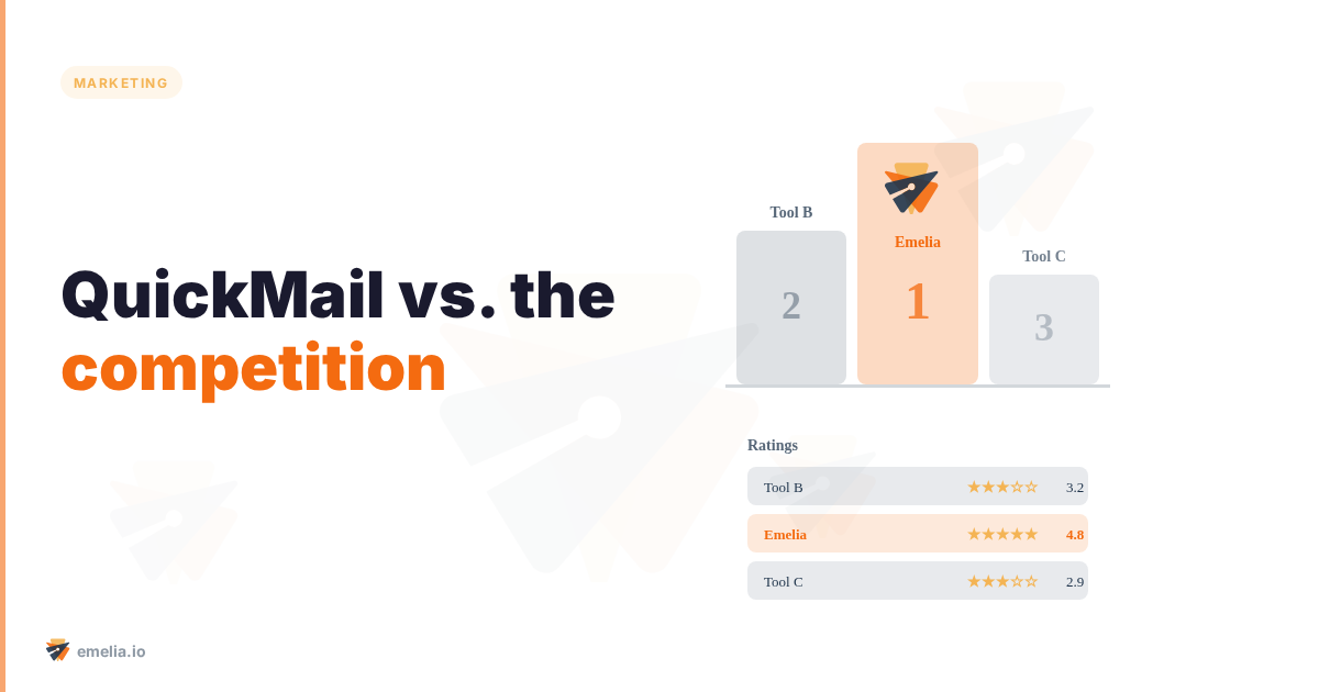 QuickMail vs. the competition: 7 alternatives for more effective campaigns