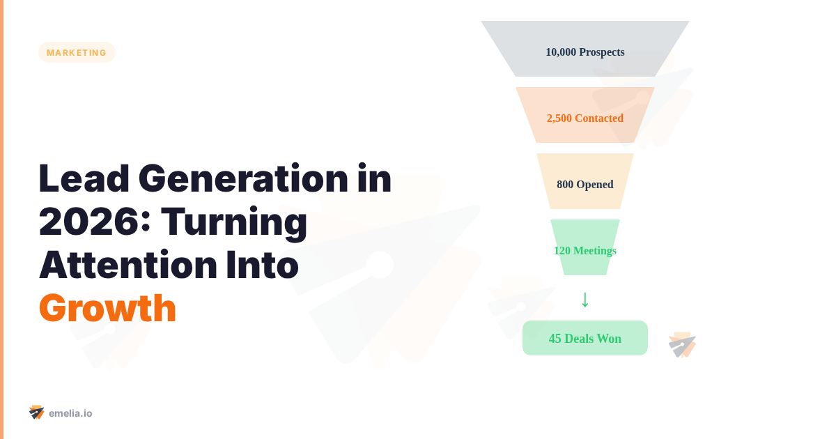 Lead Generation in 2026: Turning Attention Into Growth