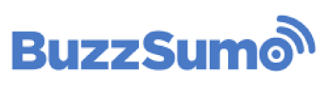 Buzzsumo written in light blue on a white background