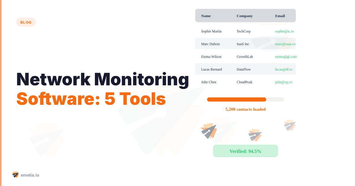 Network Monitoring Software: 5 Tools That'll Actually Keep Your Network From Melting Down