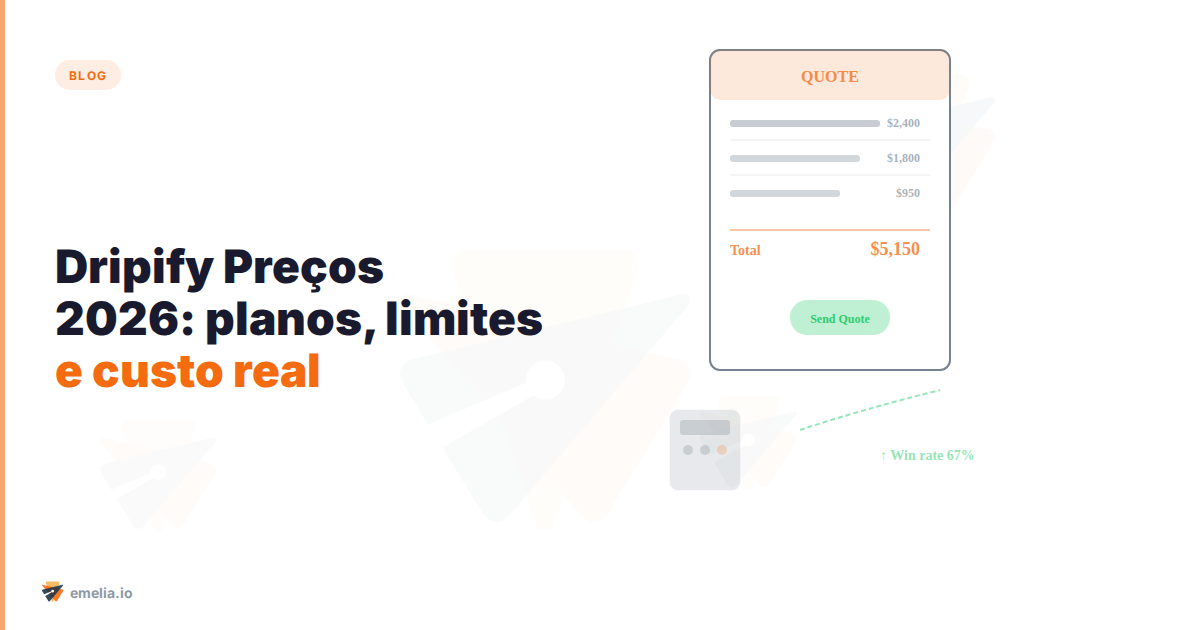 Dripify Preços 2026: planos, limites e custo real por usuário