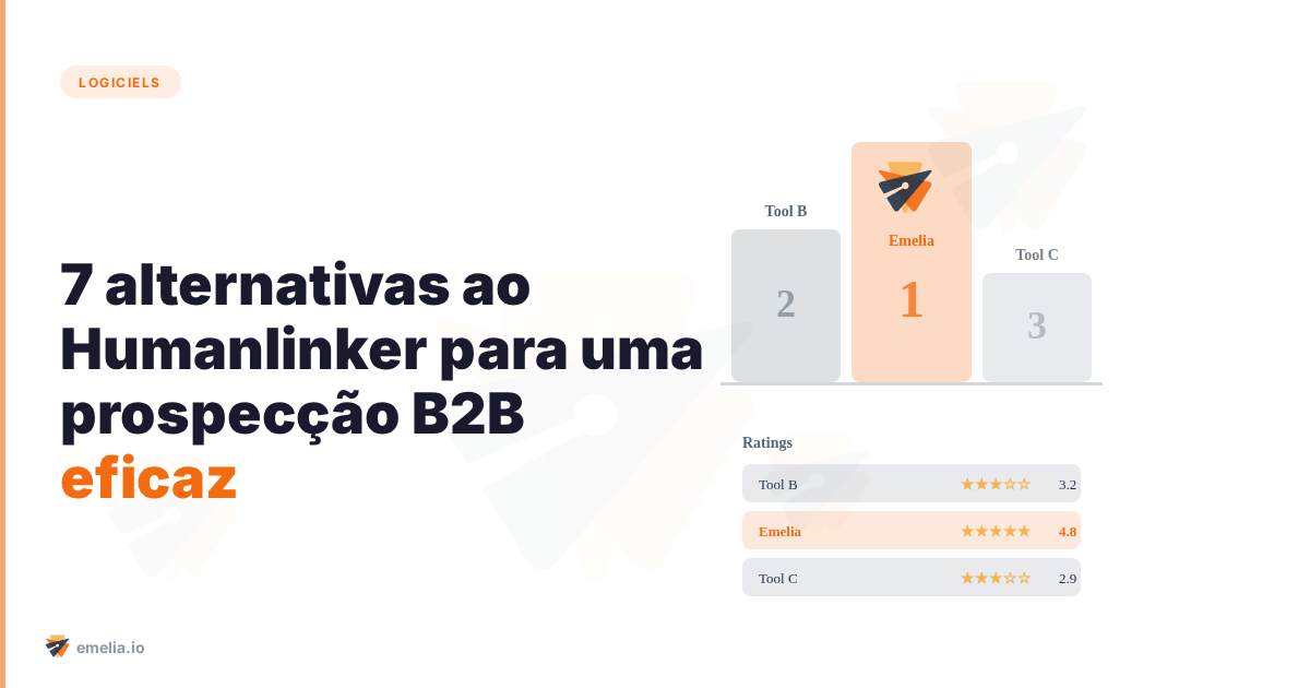 7 alternativas ao Humanlinker para uma prospecção B2B eficaz sem sobrecarregar o seu orçamento