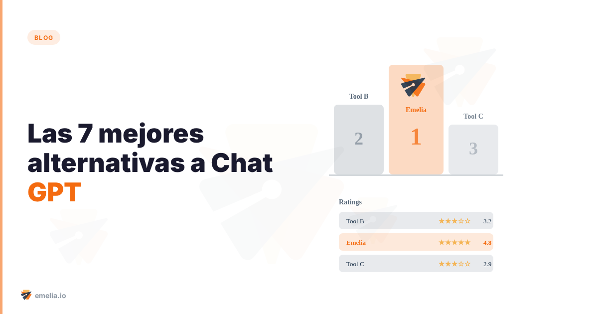 Las 7 mejores alternativas a Chat GPT