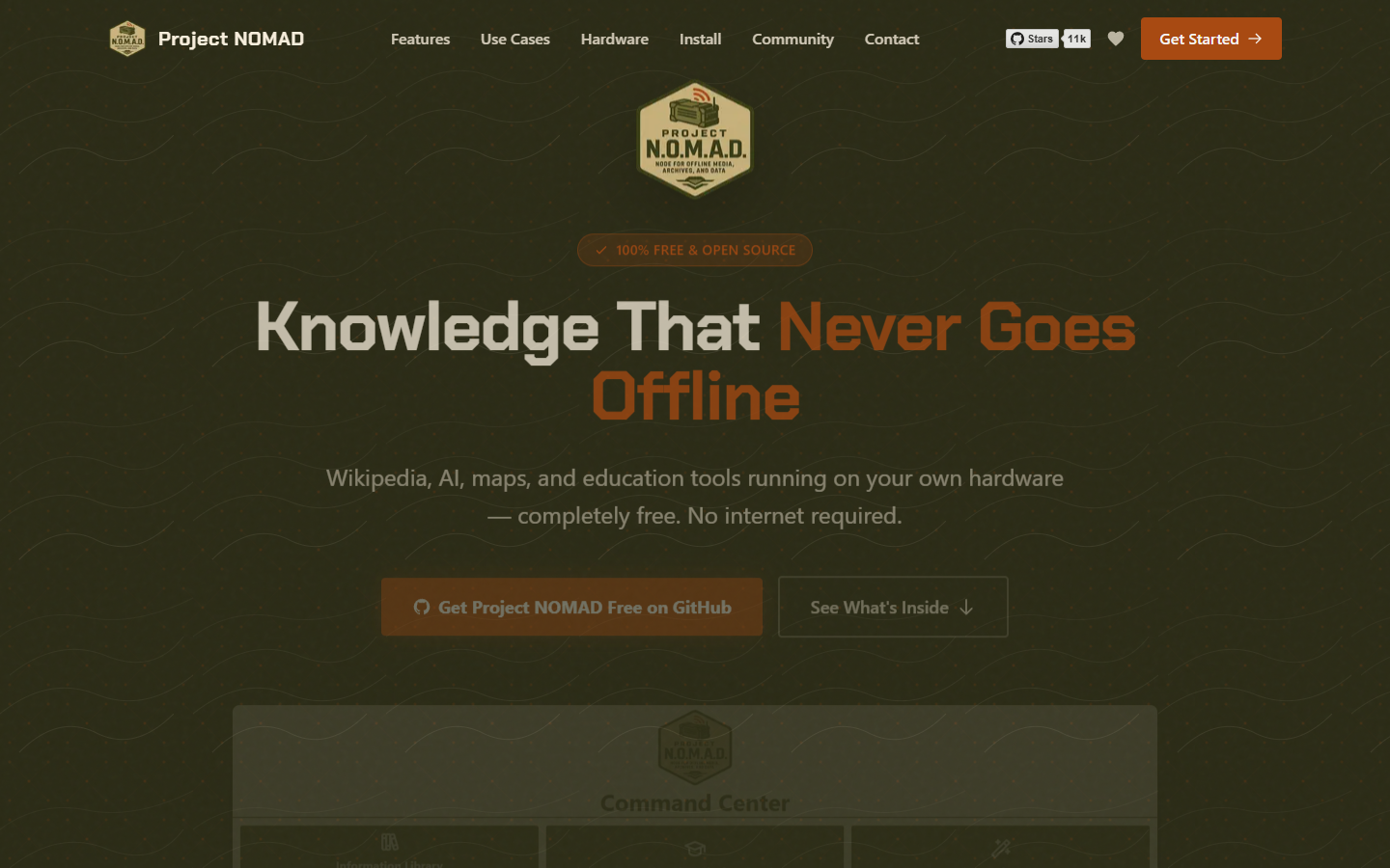 Project NOMAD - Offline Survival AI Server