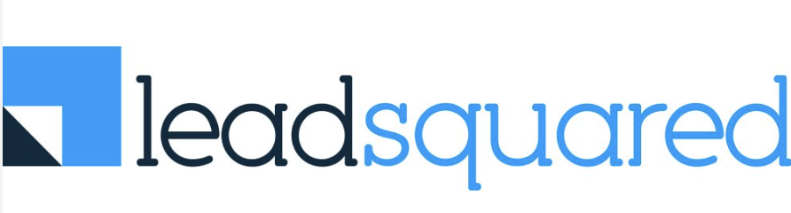 Lead written in black and Squared in blue, all on a white background.