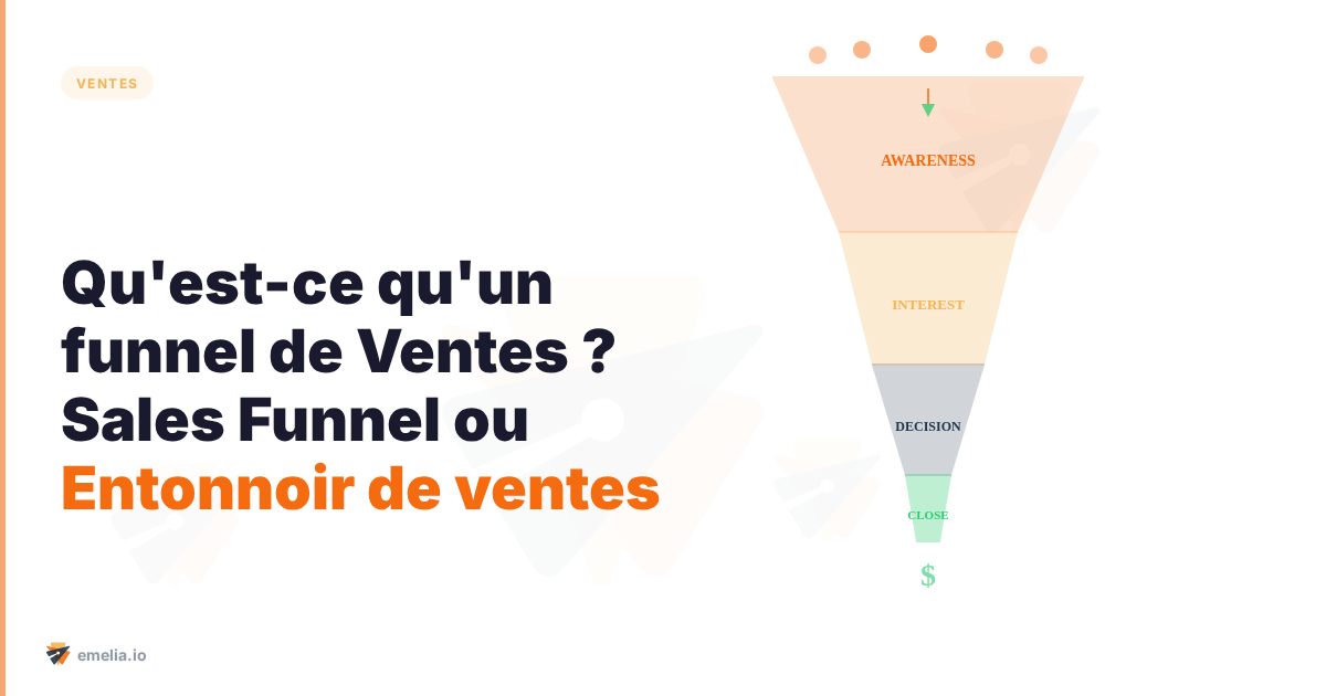 Qu'est-ce qu'un funnel de Ventes ? Sales Funnel ou Entonnoir de ventes