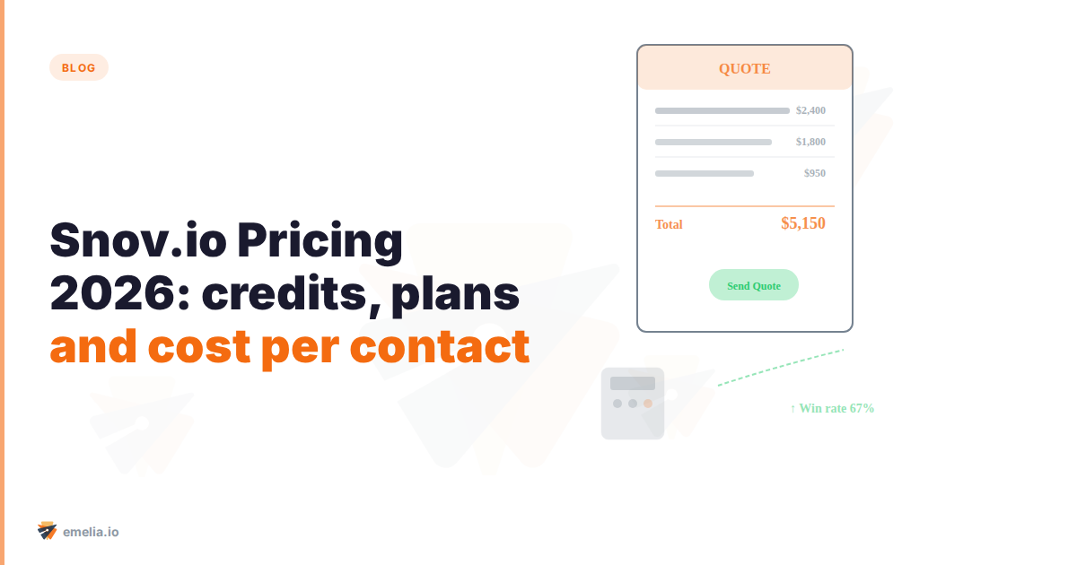 Snov.io Pricing 2026: Credits, Plans and Real Cost per Contact