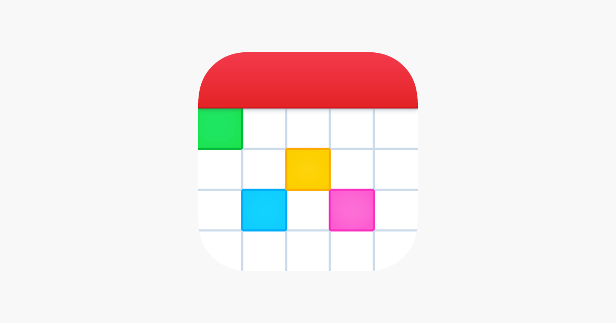 Colored crossword puzzle grid