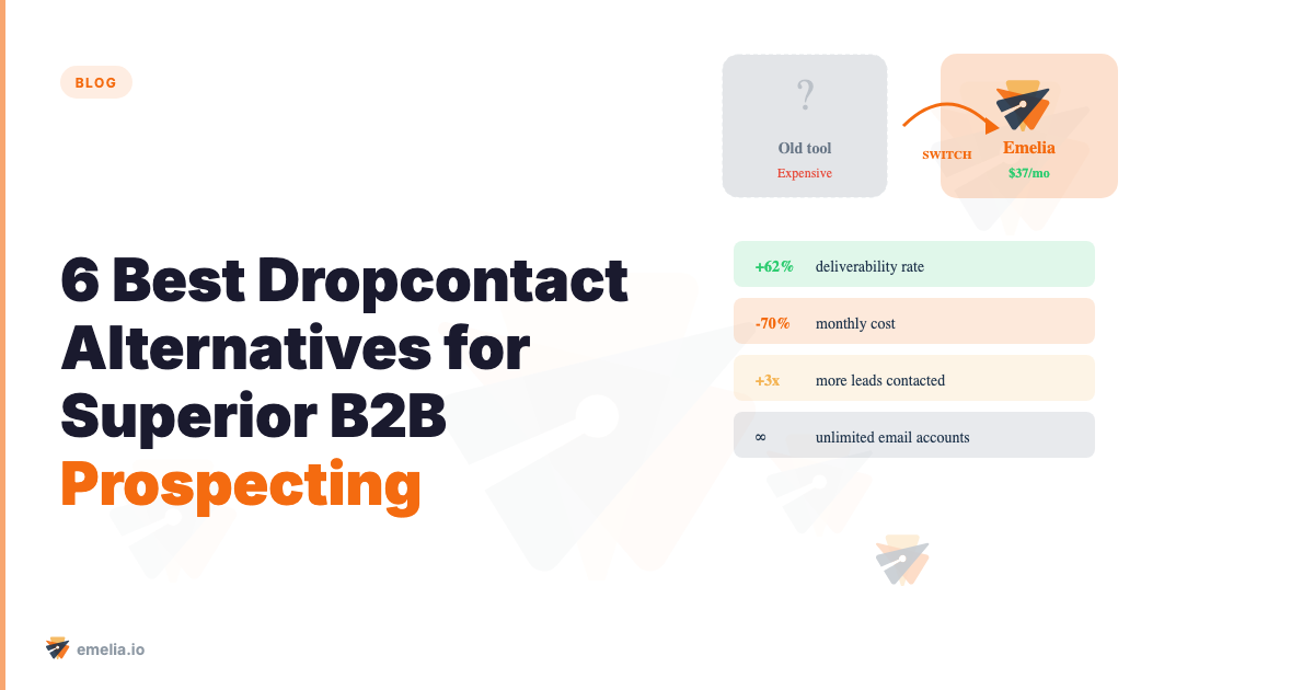 6 Best Dropcontact Alternatives for Superior B2B Prospecting