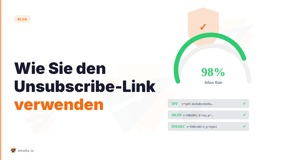 Wie Sie den Unsubscribe-Link verwenden