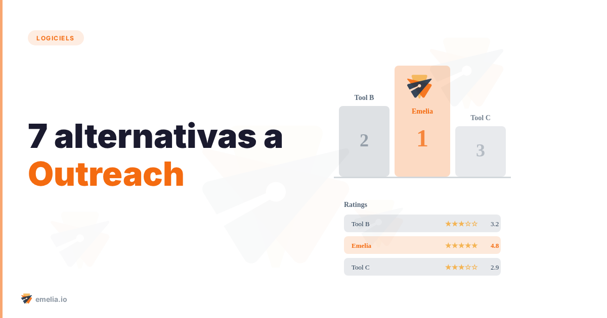 7 alternativas a Outreach para simplificar la prospección por correo electrónico