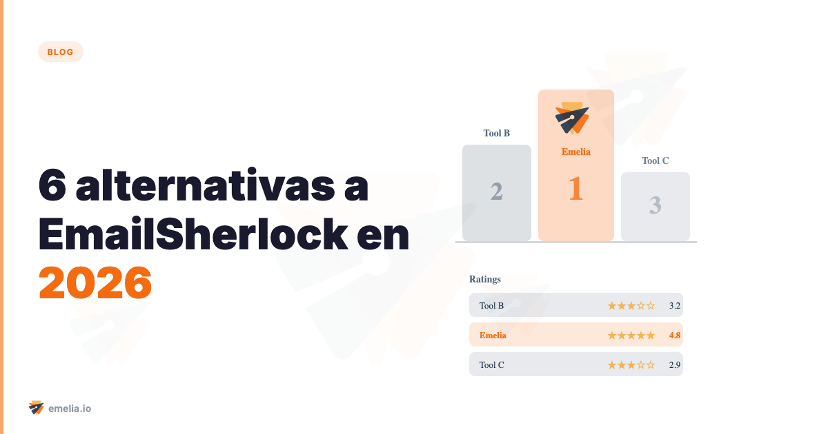 6 alternativas a EmailSherlock en 2026 para una mejor…