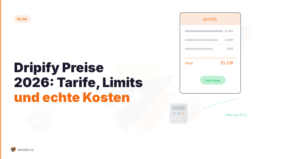 Dripify Preise 2026: Tarife, Limits und echte Kosten pro Nutzer