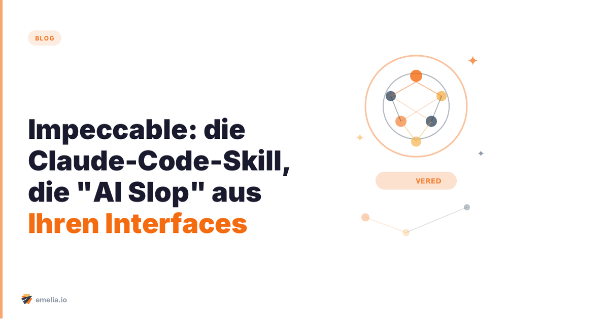 Impeccable: die Claude-Code-Skill, die "AI Slop" aus Ihren Interfaces eliminiert (kompletter Guide)