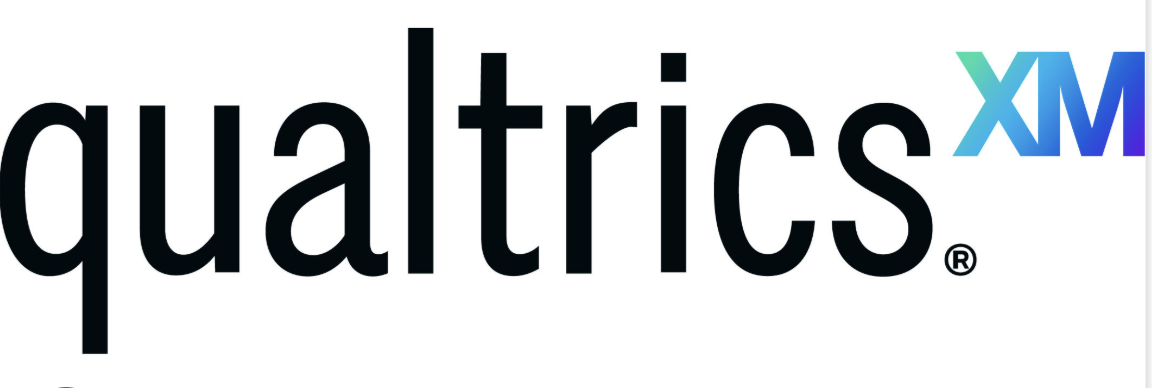 Qualtrics written in black on a white background