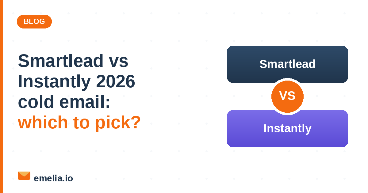 Smartlead vs Instantly 2026: Which Cold Email Tool to Choose?
