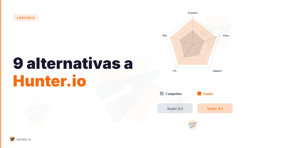 9 alternativas a Hunter.io (gratuitas/de pago)