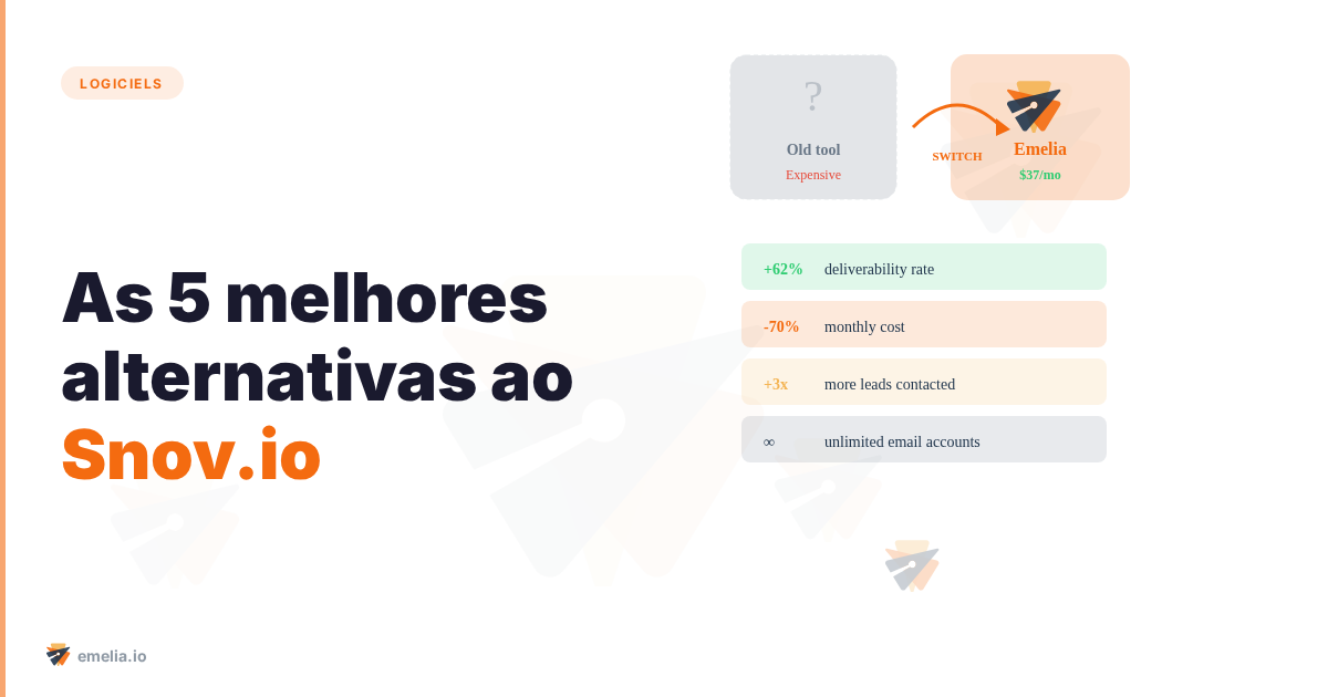 As 5 melhores alternativas ao Snov.io