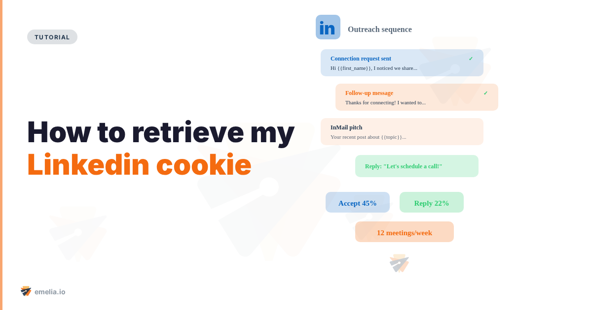 How to retrieve my Linkedin cookie