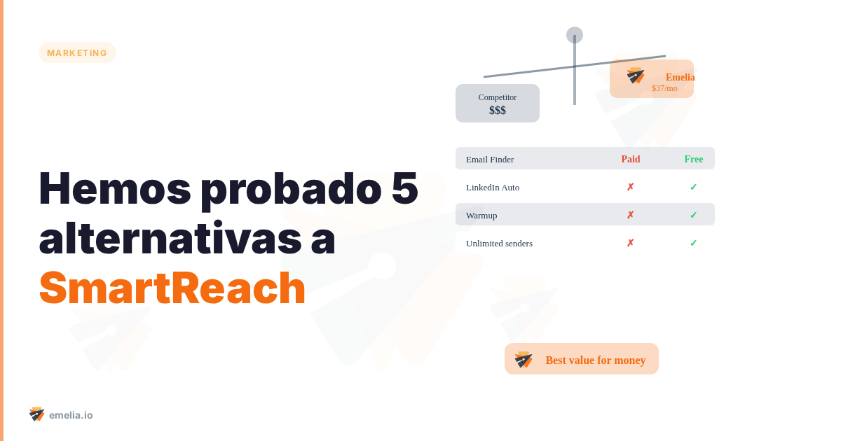 Hemos probado 5 alternativas a SmartReach: aquí están los resultados en forma de preguntas y respuestas.