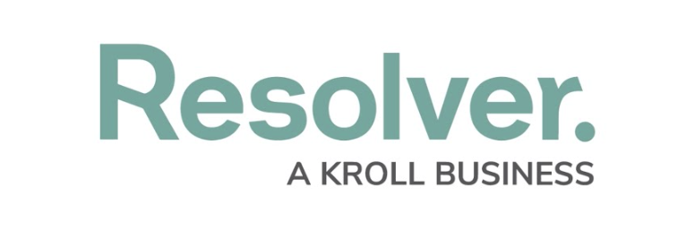 Resolver written in pastel green on a white background