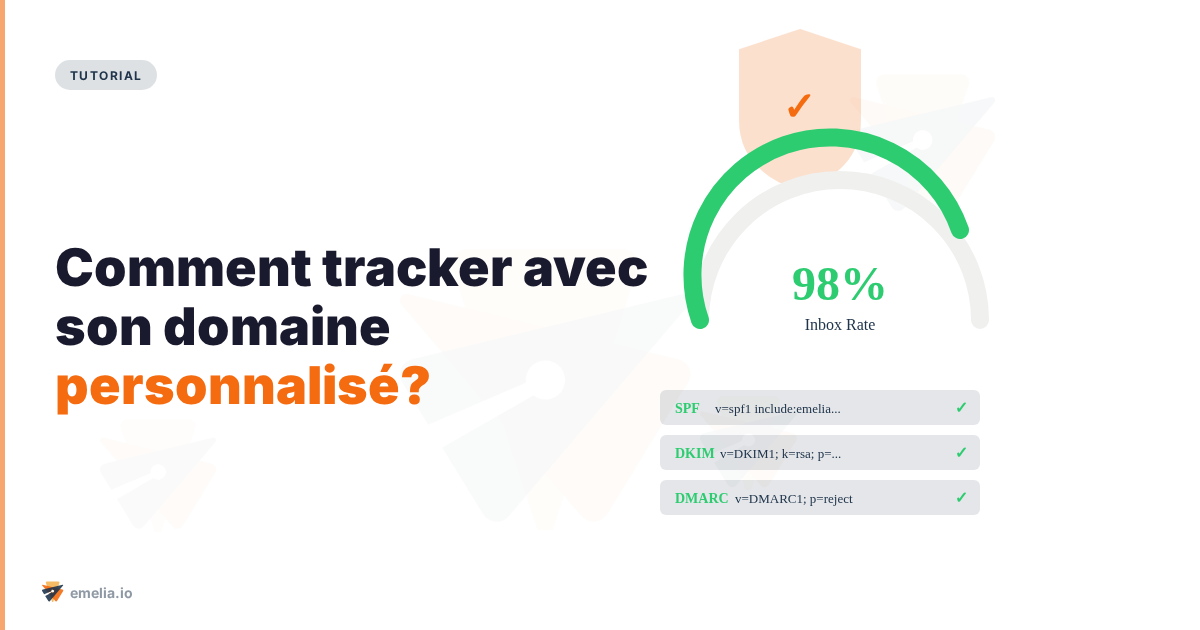 Comment tracker avec son domaine personnalisé?