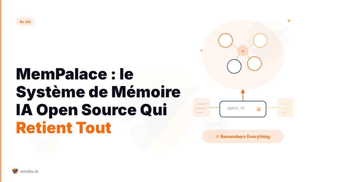 MemPalace : le Système de Mémoire IA Open Source Qui Retient Tout Pour Vos Agents 