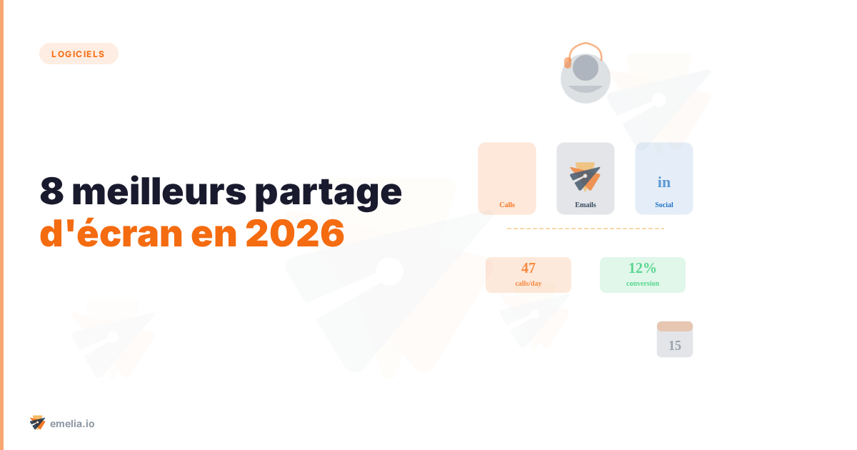 Les 8 meilleurs logiciels de partage d'écran en 2026