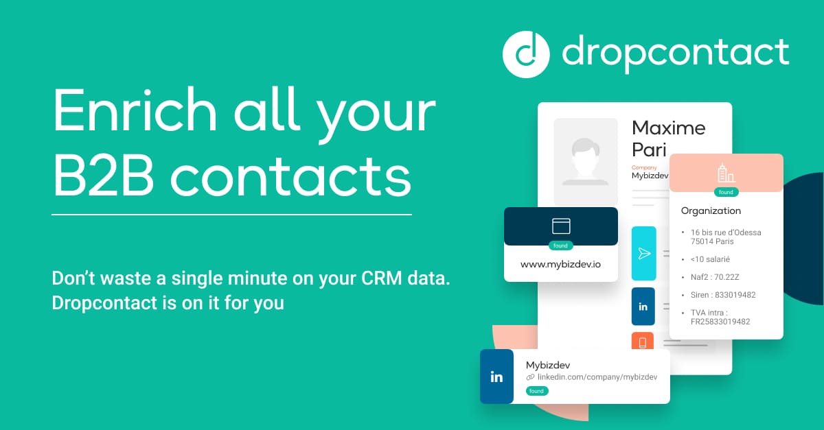 Dropcontact screenshot