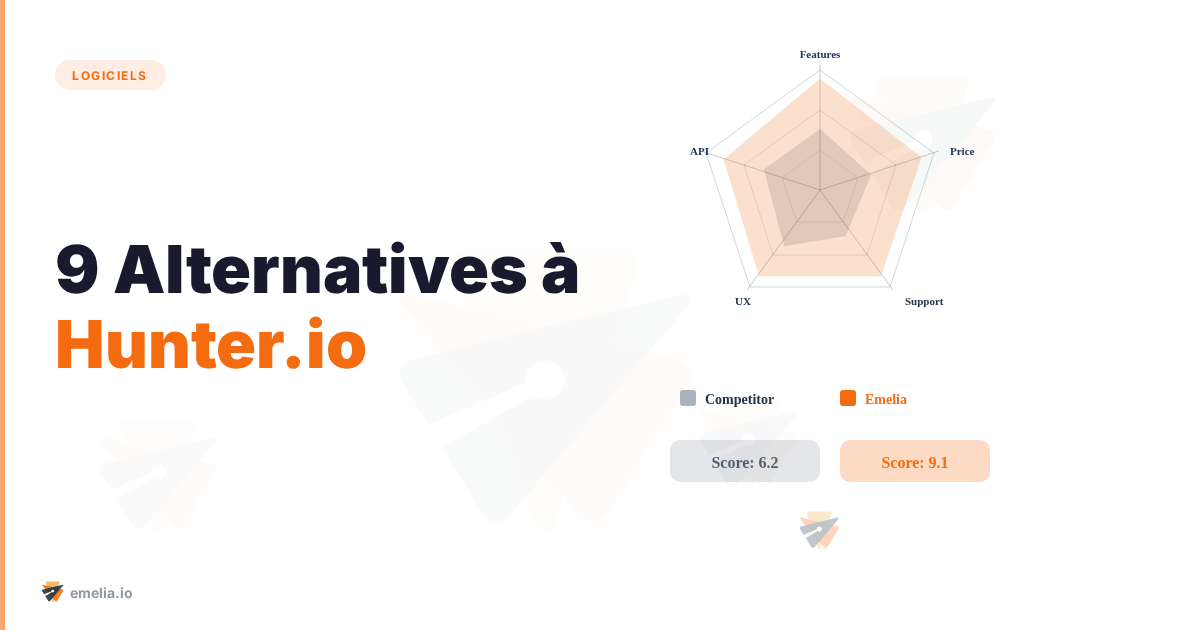9 Alternatives à Hunter.io (Free/Paid)