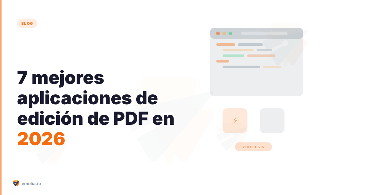 Las 7 mejores aplicaciones de edición de PDF en 2026